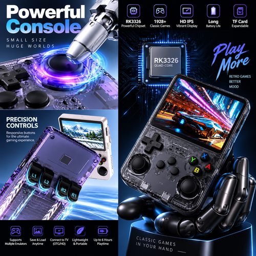 🎮 R36S Portable Retro Gaming Console